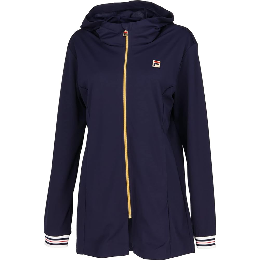 [Fila Tennis] Tennis Jacket, Water Absorbent, Quick Drying, UV Long Parka Jacket, VL2610 Women's
