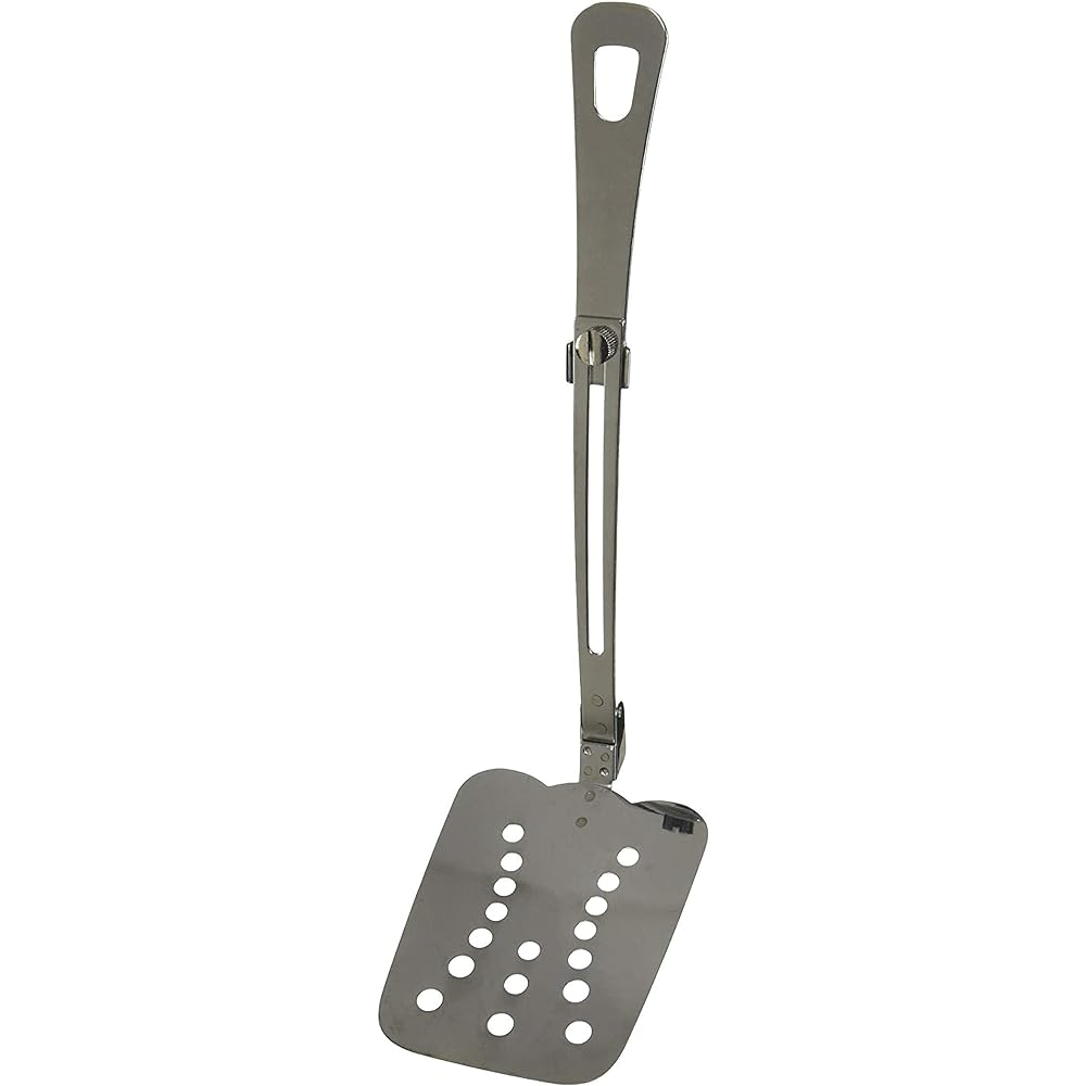 CAPTAIN STAG Barbecue Cooking Tool Turner Ladle Foldable Compact Stainless Steel Made in Japan M-7538/M-7752/UZ-13225
