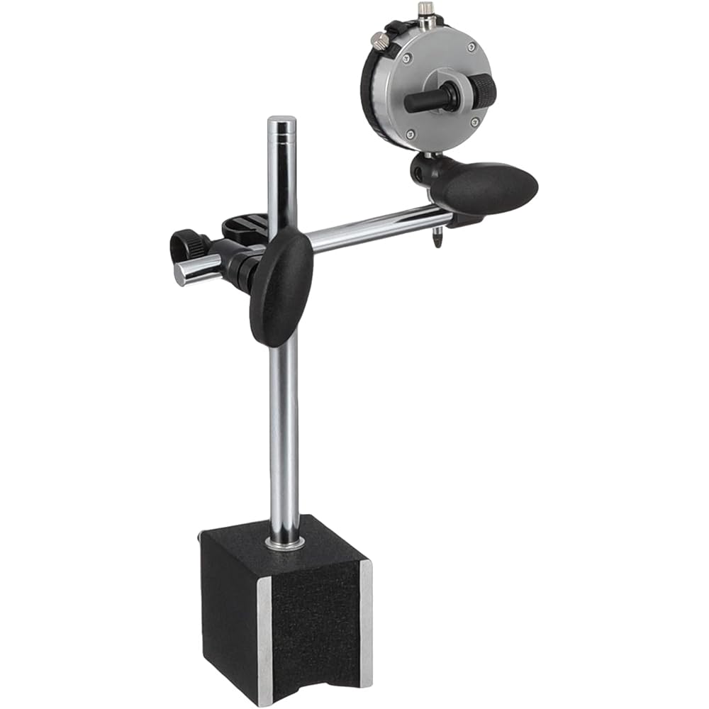 Shinwa Sokutei Dial Gauge Standard Type Magnetic Stand A-2 Set 50252
