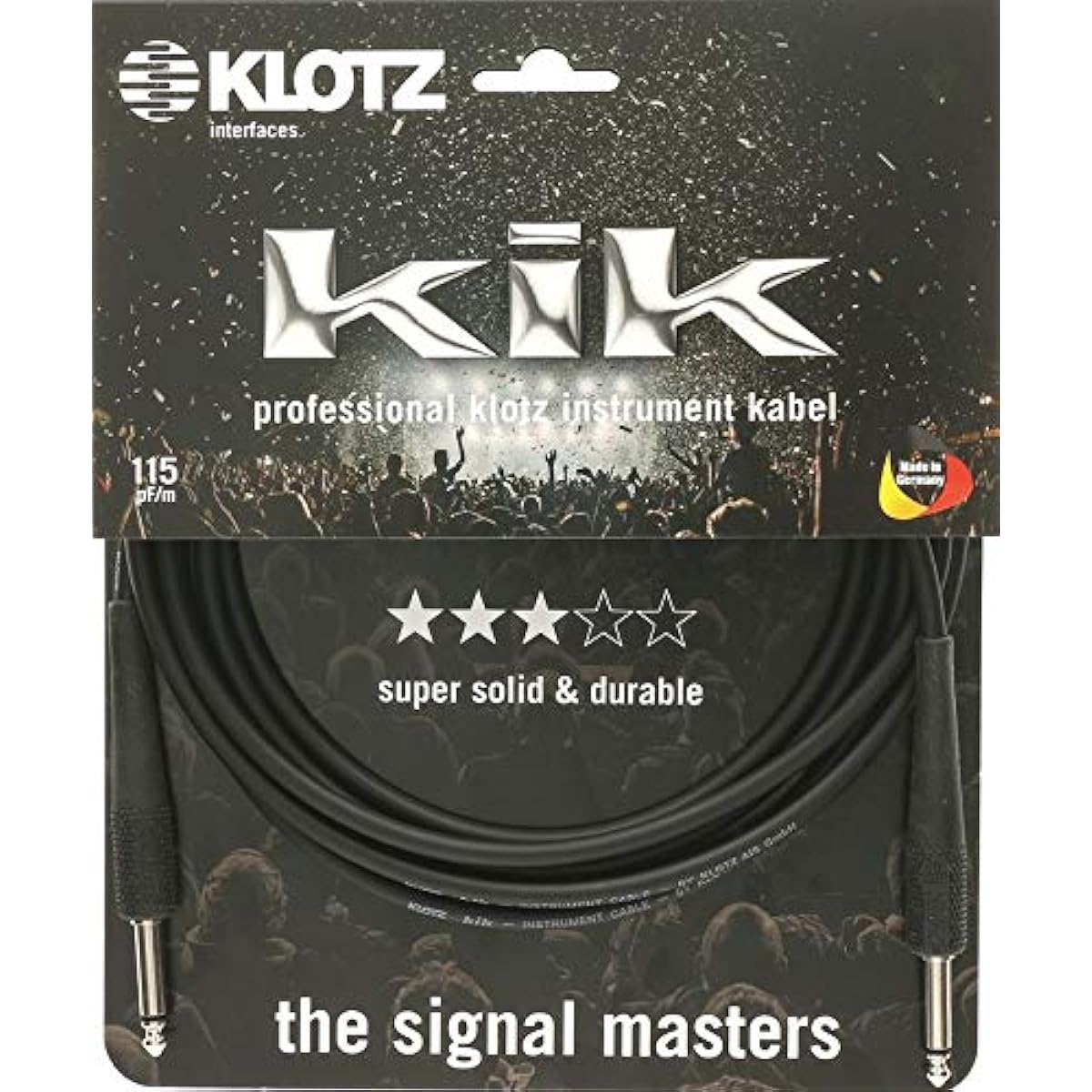 Klotz KIK6.0PPSW Guitar Cable