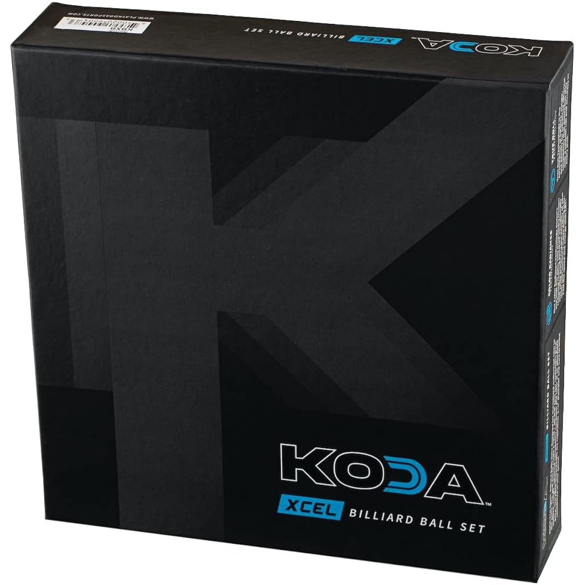 Koda Sports KBXB 2-1/4" XCEL Fully Regulation Billiard & Pool Ball Set