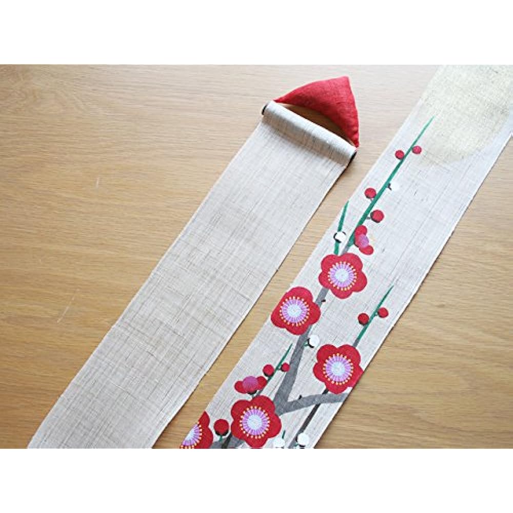 Thin Tapestry "Plum at Light" Winter Hand-painted Tapestry Plum Season Elegant