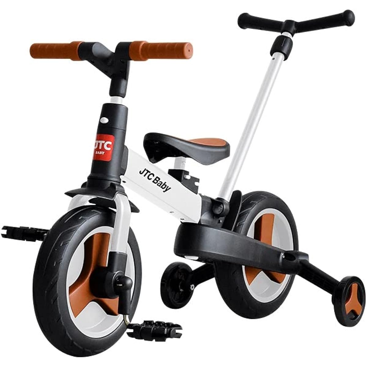 JTC Portable Multi Kick Bike Brown [Parallel Import]