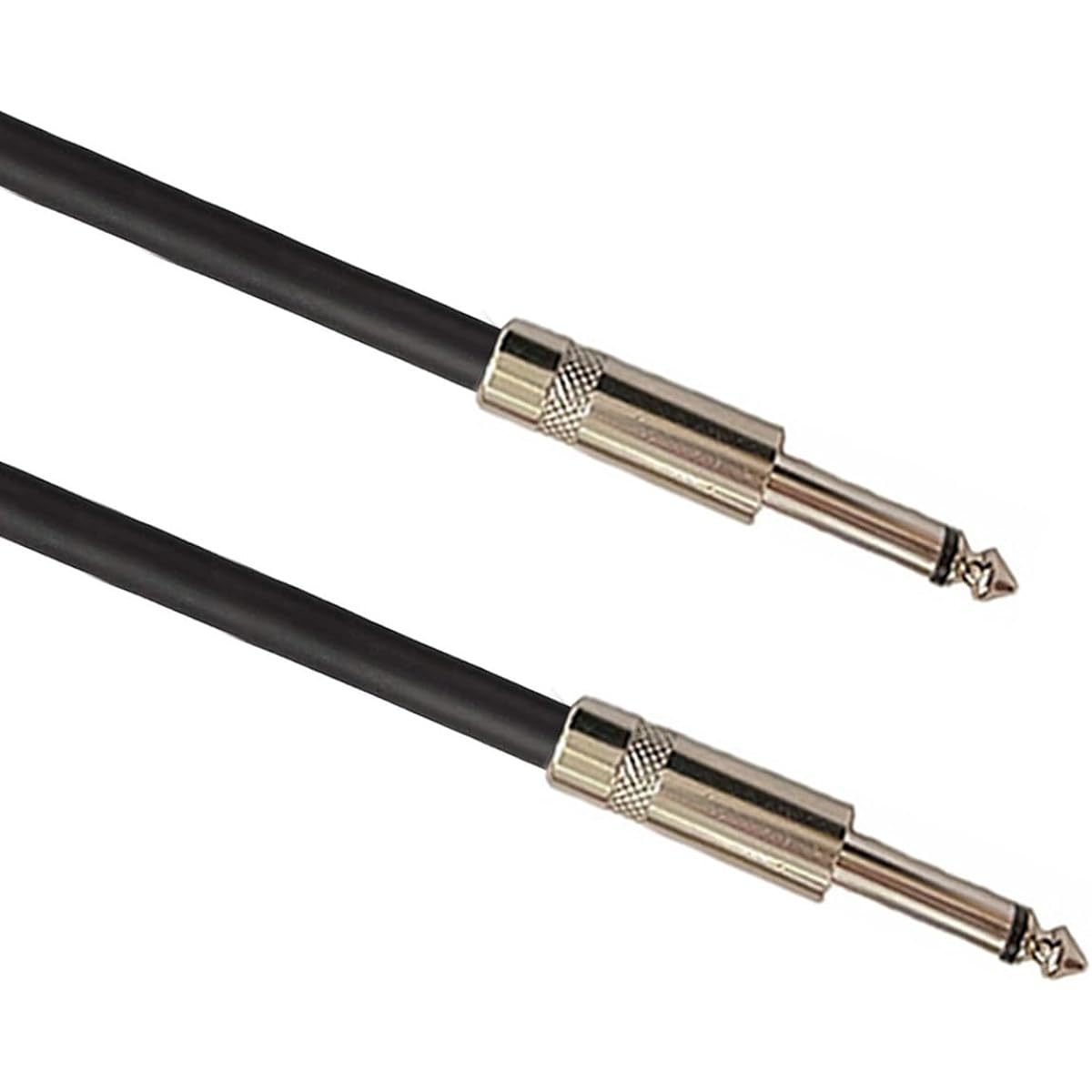 HeyTones 25' 12 Gauge Professional 1/4" TS to 1/4" TS Speaker Cable - 12AWG 25' DJ/PA Speaker Cable Amplifier Connection Wire