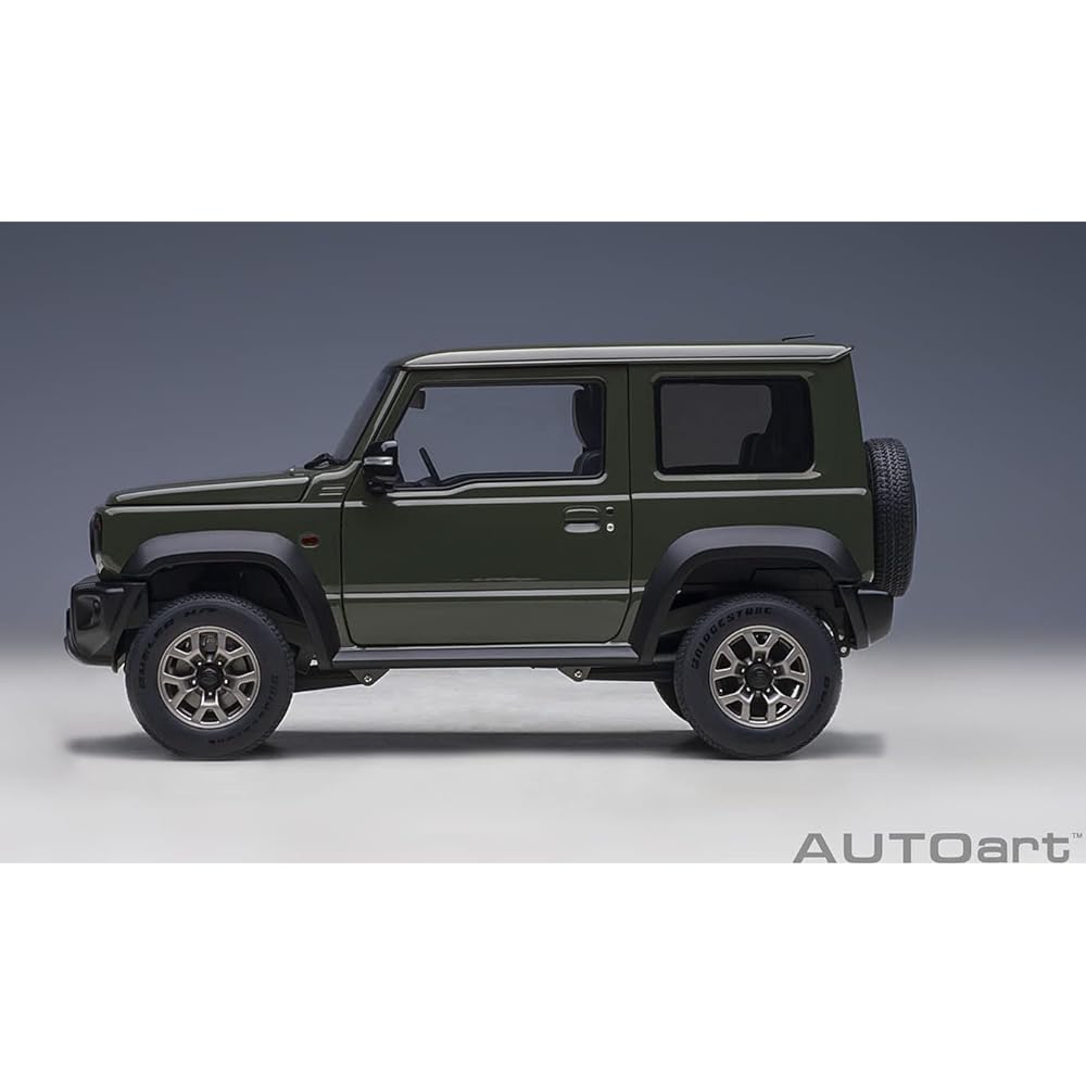 AUTOart 1/18 Suzuki Jimny Sierra (JB74) Moss Green Finished Product 78509