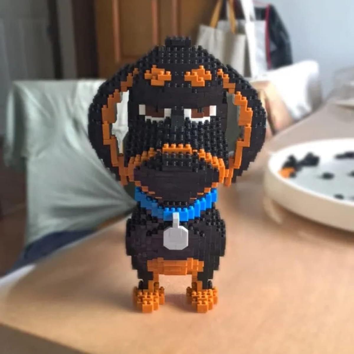 ENHANA Building Blocks Animals Mini Blocks Dog Micro Dog Building Animal Set DIY 3D Blocks Toys Building Blocks for Kids or Adults 2100 Pieces
