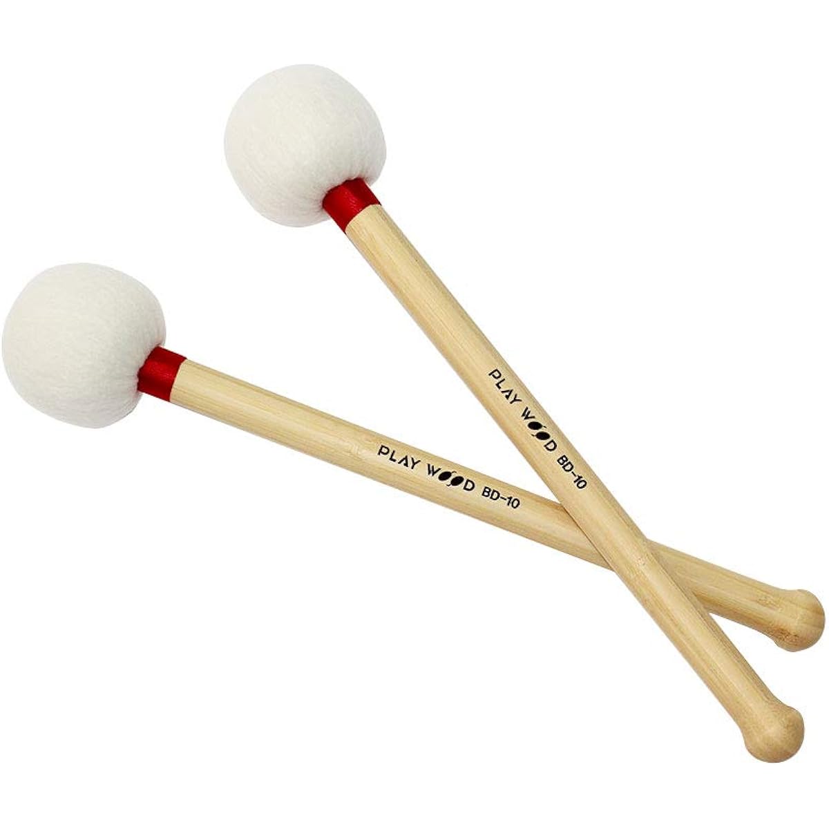 PLAY WOOD Bass Drum Mallet H. Lembens Model BD-10