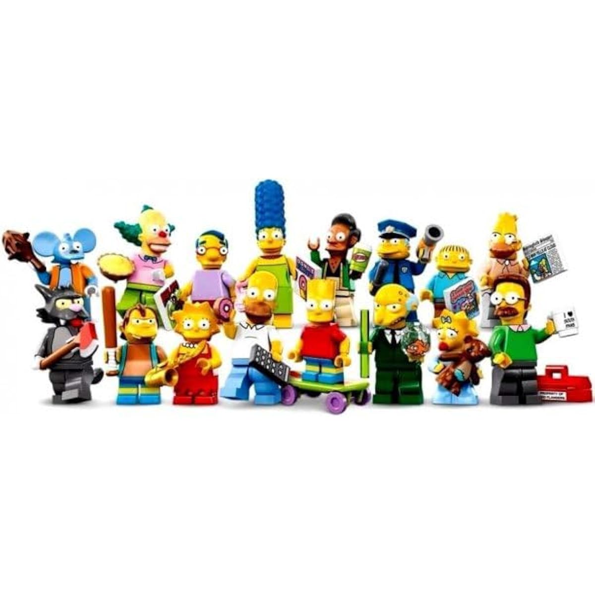 LEGO Simpson Minifigures Complete Set of 16! IN HAND! USA SELLER!