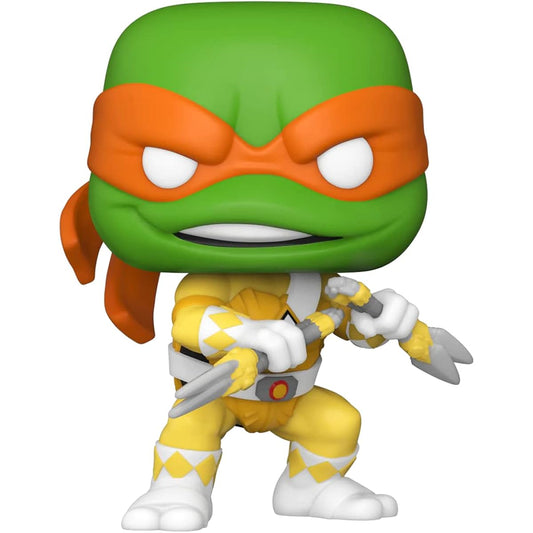 Funko POP! Retro Toys Mikey Yellow Ranger Teenage Mutant Ninja Turtles Vinyl Figure (Fall 2022 SHARE Convention Exclusive)