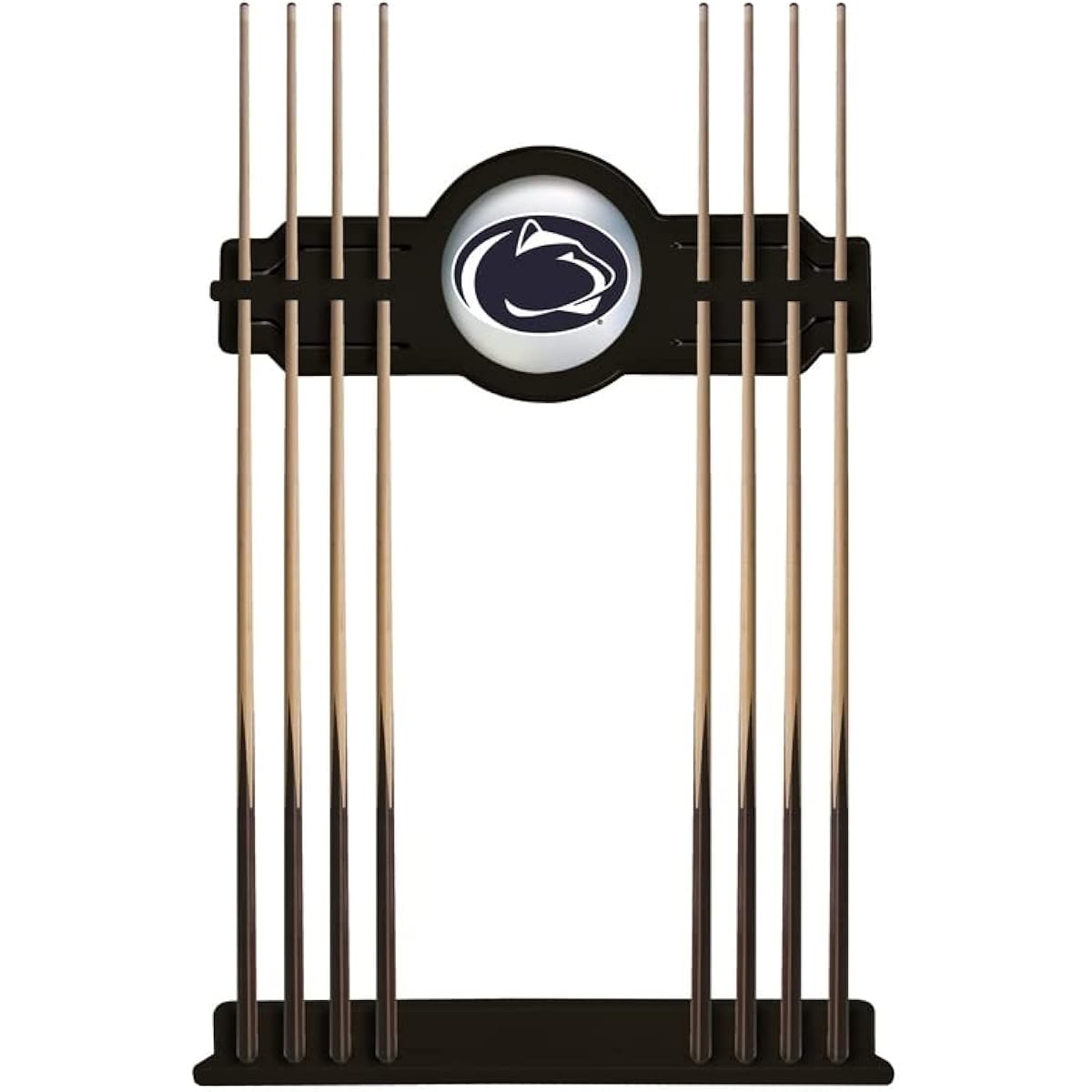 Penn State Cue Rack in Black Finish