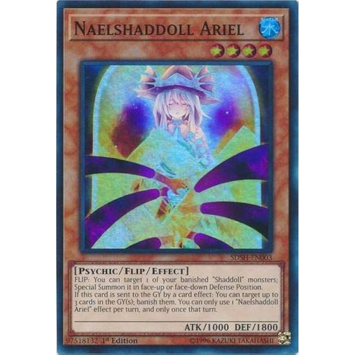 Naelshaddoll Ariel SDSH-EN003 Super Rare First Edition