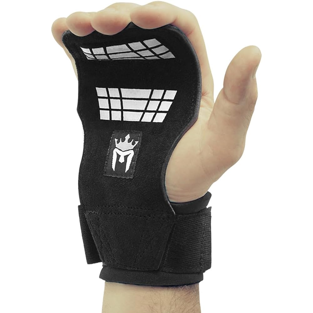 Training Gloves Power Grip Men's Women's Unisex Genuine Leather Genuine Meister Weightlifting Padded Grip Enhancement