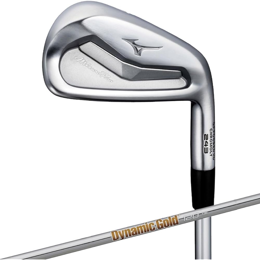 MIZUNO Golf Club Mizuno Pro 243 Iron Men's Right-Handed [Catalog Genuine Shaft Equipped Model] Forged Feel Chromoly Fly Player's Cavity Iron Made in Japan