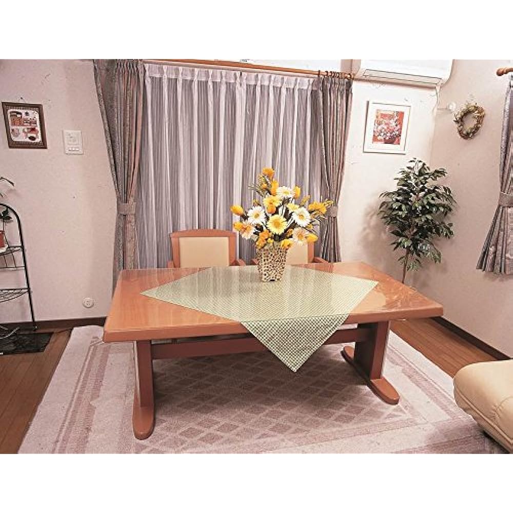 Tsuge Sangyo Table Cloth Clear W90 x H120cm
