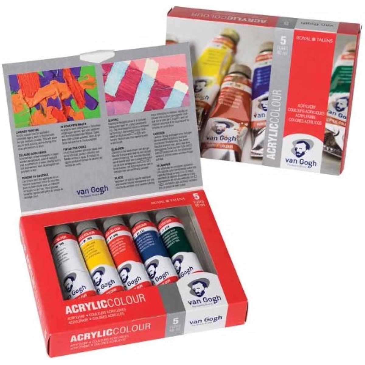 Van Gogh Acrylic Color Basic Paint Set - 5X40ml