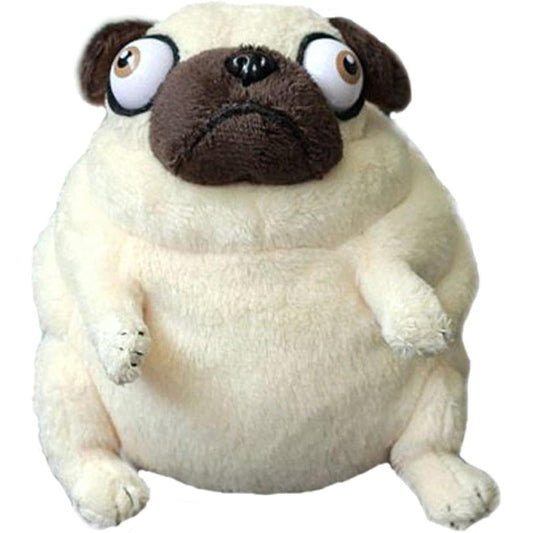 TOGAULA Stuffed Animal Simulation Dog Funny Ugly Cute Pug Pug Dog Doll Pig Doll Funny Dog Plush Toy