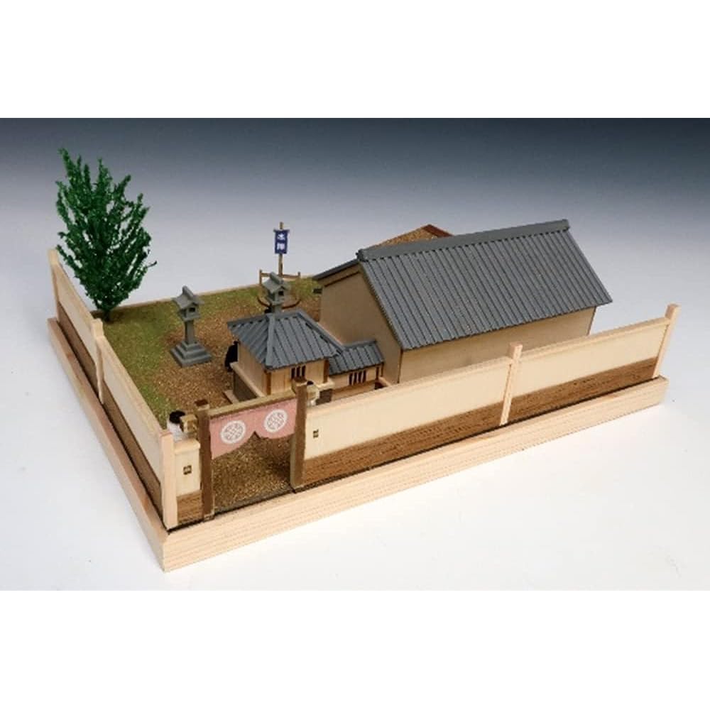 Woody JOE 53 Stations of the Tokaido Series Sekishuku Non-Scale Wooden Model Assembly Kit