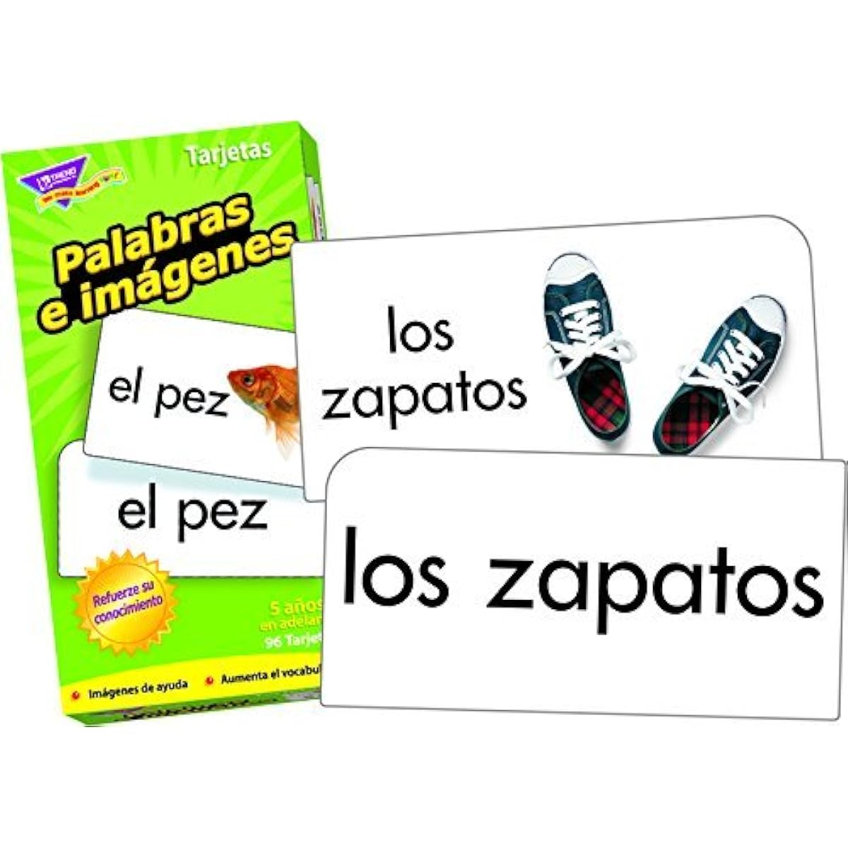 [Trend Enterprises]Trend Enterprises Inc Spanish Flash Cards from Trend Enterprises, Picture Words & More [Parallel Import]