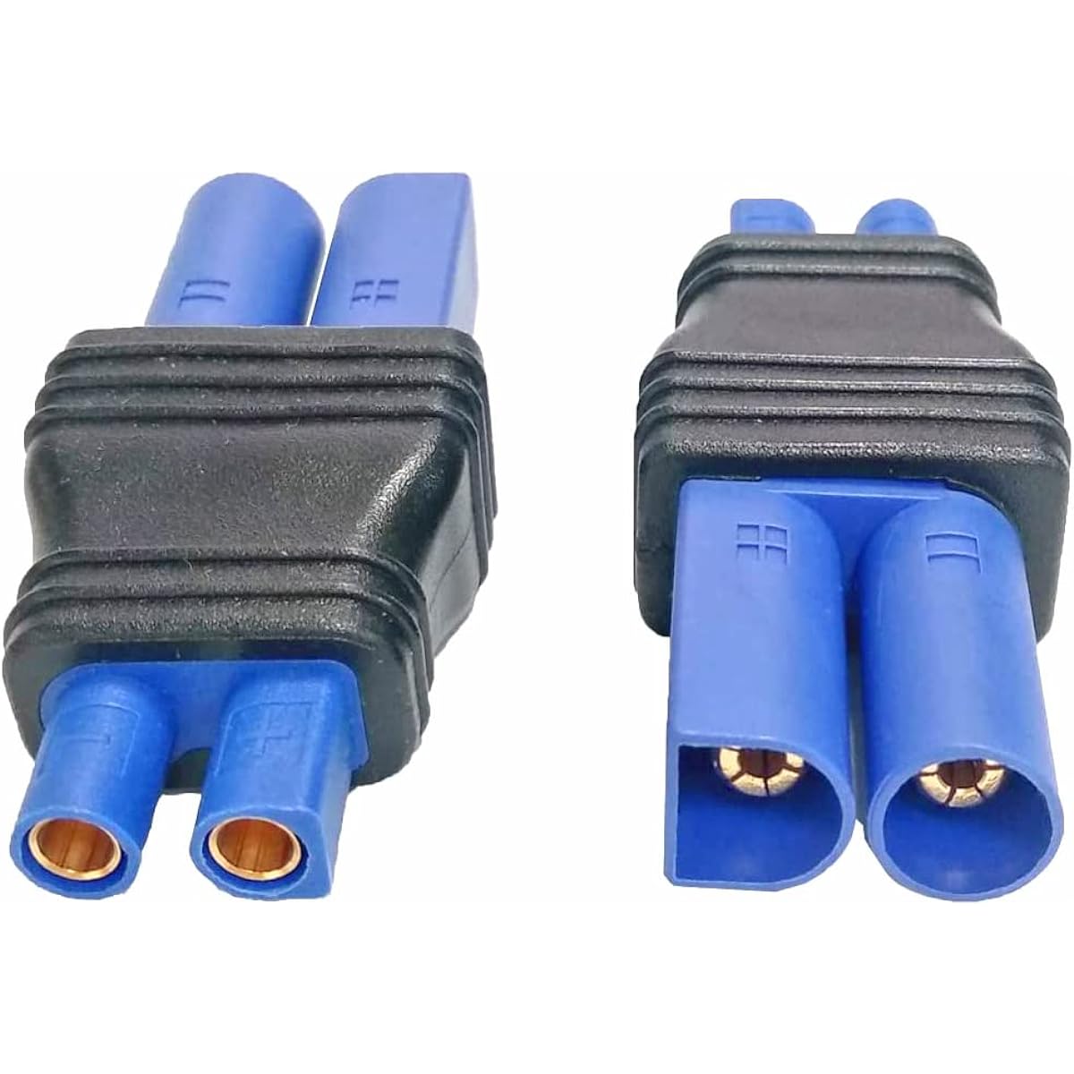 Laisomeke EC5 Male Plug Connector EC3 Female Plug Connector Adapter for RC Lipo Battery EC3 to EC5 Adapter (2 Pack)