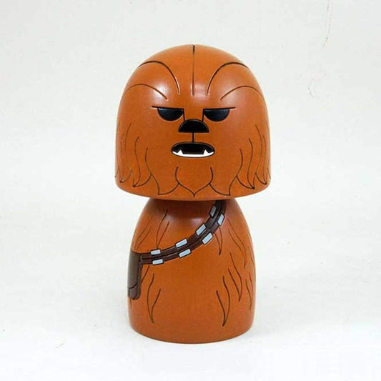 Usaburo Kokeshi Dolls - Japanese souvenirs - Made in Japan - Wooden - Folk crafts - Traditional crafts - Made by Usaburo - Kokeshi Doll - Chewbacca - Star Wars - No-STW-7415
