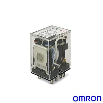 omron mini power relay latching type 2 pole single contact plug-in terminal no indicator light (official product model number: MY2K AC100/110)
