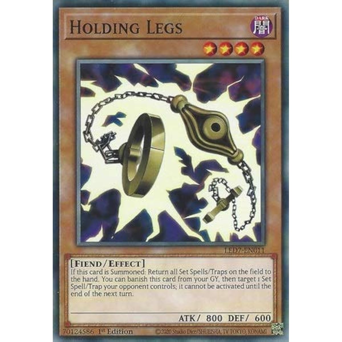 Holding Legs - LED7-EN011 - Common - First Edition