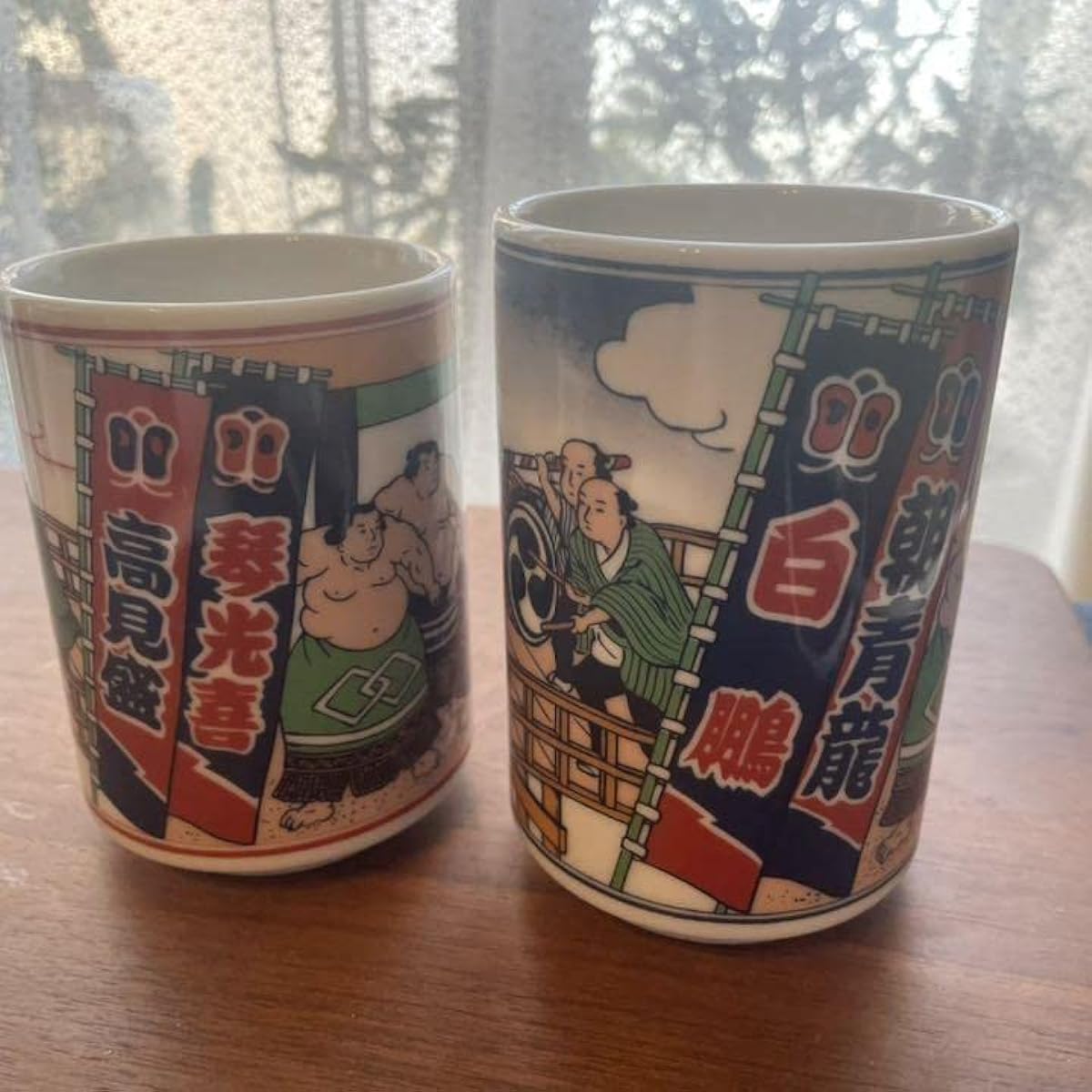 Sumo Yokozuna Teacup Asashoryu Hakuho Harumafuji Kotooshu Takamisakari Kotomitsuki
