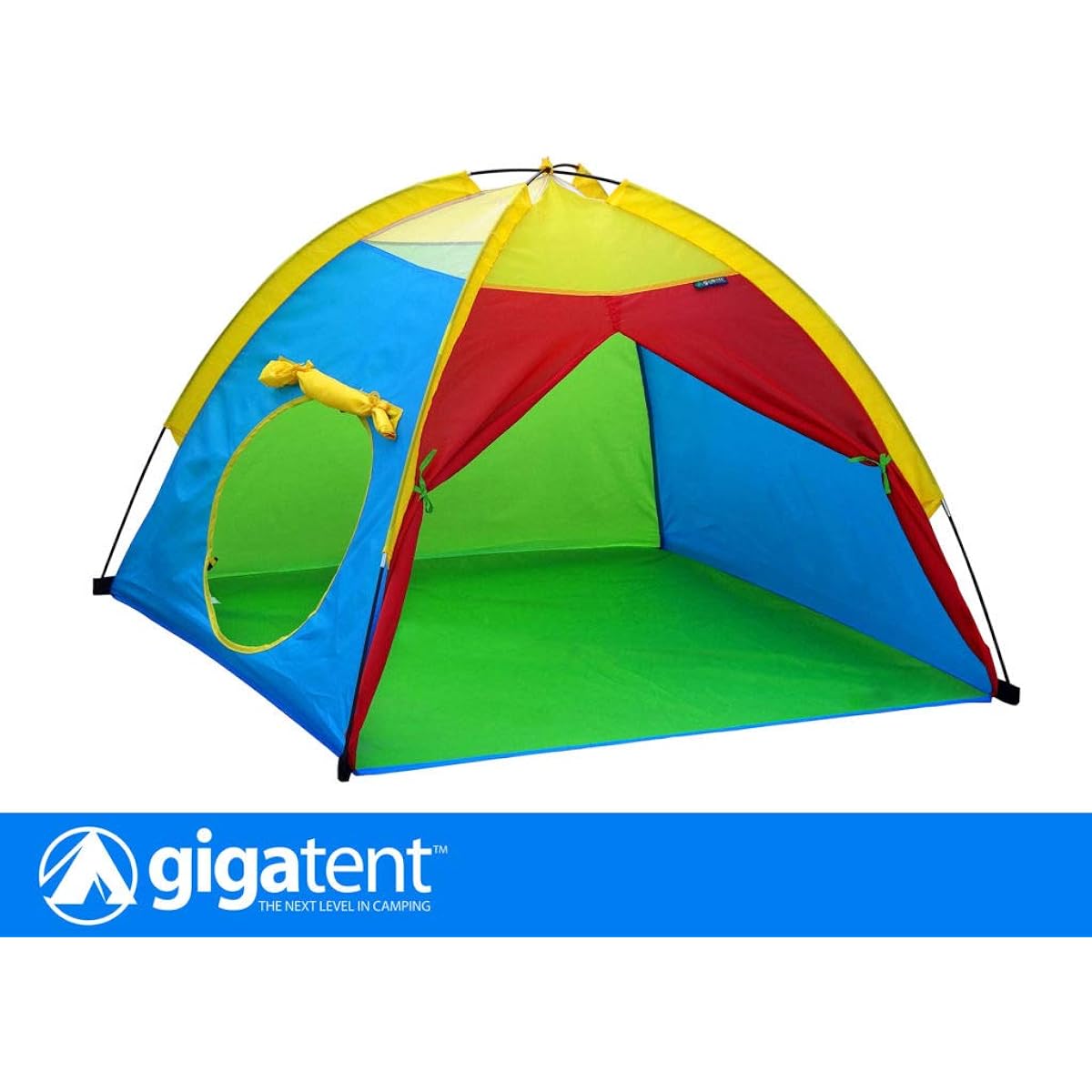 GigaTent Kids Fun Tent Tunnel for Boys Girls Indoor Outdoor Play Tent 48 x 36 Tunnel is 19 Diameter x 48 Length