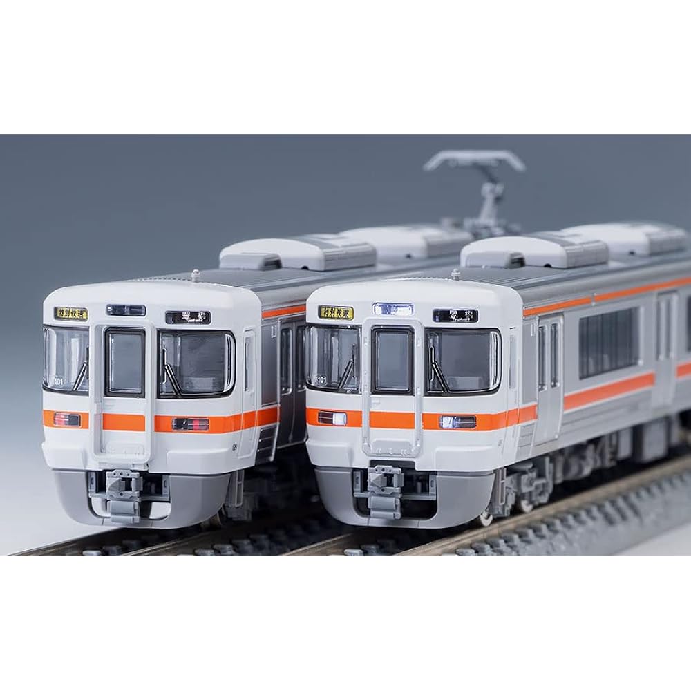 TOMYTEC TOMIX N Gauge JR 313 5000 Series Basic Set 98482 Railway Model Train Silver