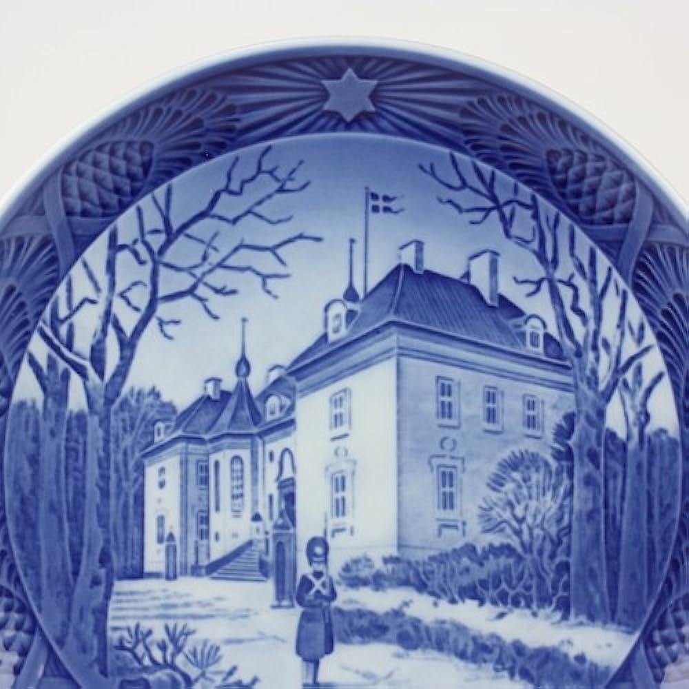 "Parallel Import Product" Year's Plate 1975 Macilisborg Palace [Parallel Import Product]