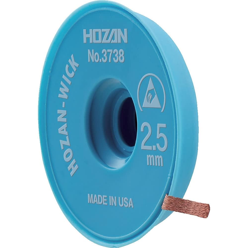 HOZAN Solder Wick Width 2.5mm Total Length 15m NO.3734