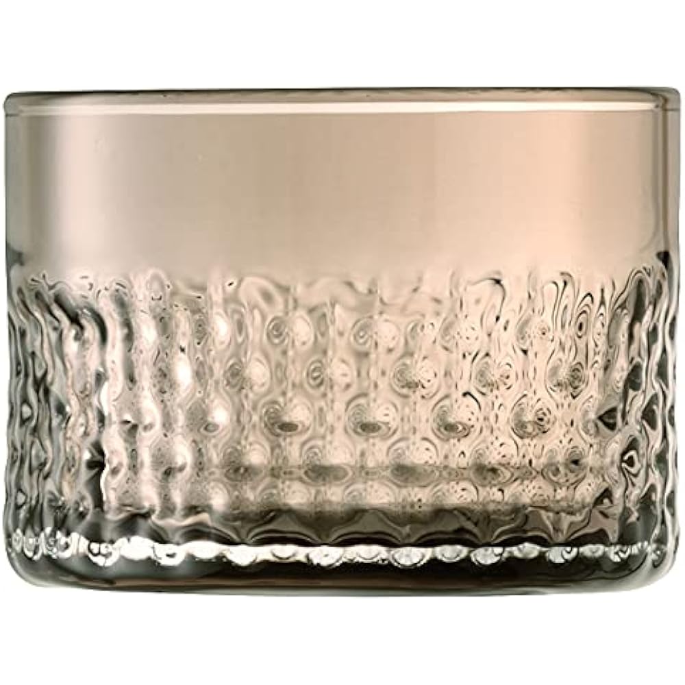 LSA Wicker Tealight Holder H6.5cm Brown