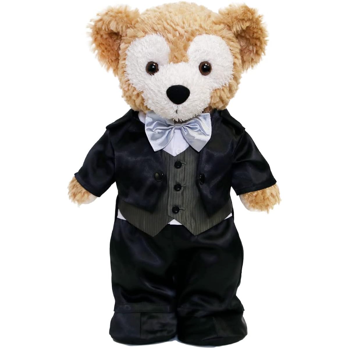 Duffy costume set, tailcoat (black), stuffed toy sold separately, perfect as a wedding welcome bear [original handmade costume]