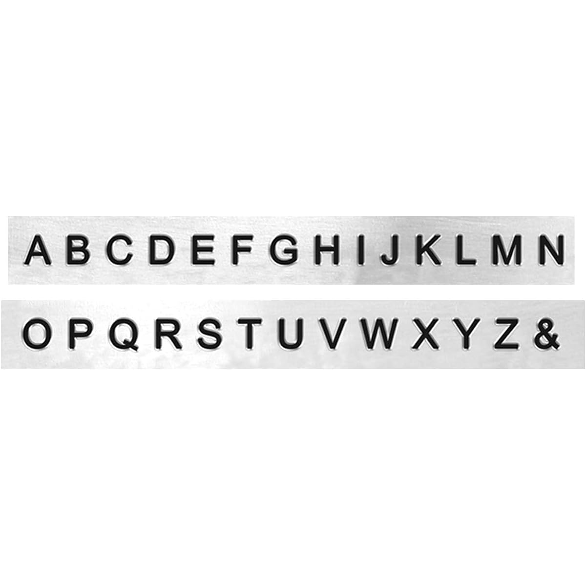 ImpressArt Basic Metal Stamp Set, Uppercase, 3mm by ImpressArt Metal Stamps