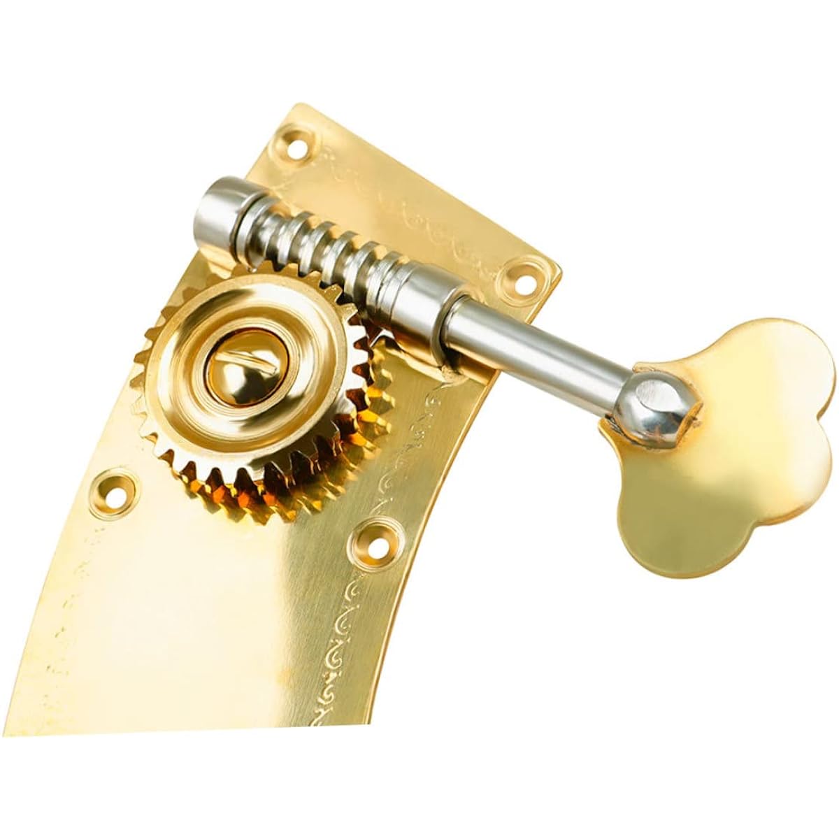 Mikinona 2 Pieces Bass Knob Tuning Peg Double Bass Accessories Bass Head Tuner Upright Double Bass Parts Guitar Accessories Guitar Tuner Violin Tuning Key Copper Alloy Advanced String Peg