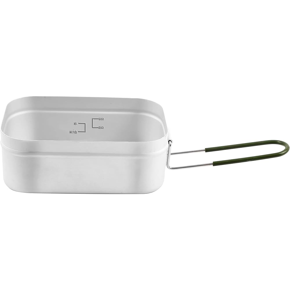 MiliCamp/Snow Leopard Mestin Medium Set Camping Hango Rice Pot Deburred Outdoor Cooking Climbing Cooking Utensil with Scale