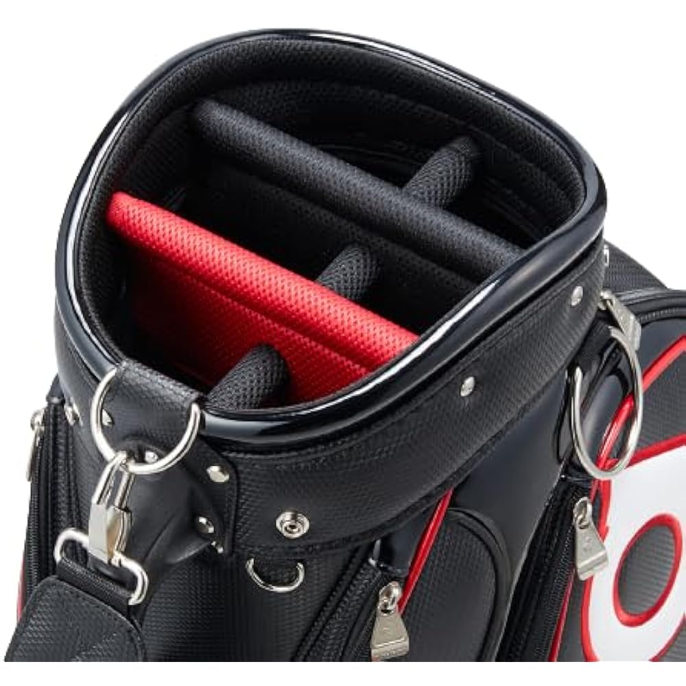 [Le Coq Sportif] Caddy Bag Large Diameter 3.4kg 9.5 Type 6 Division Compatible with 47 Inch Sporty Storage Nameplate Golf QQBWJJ04