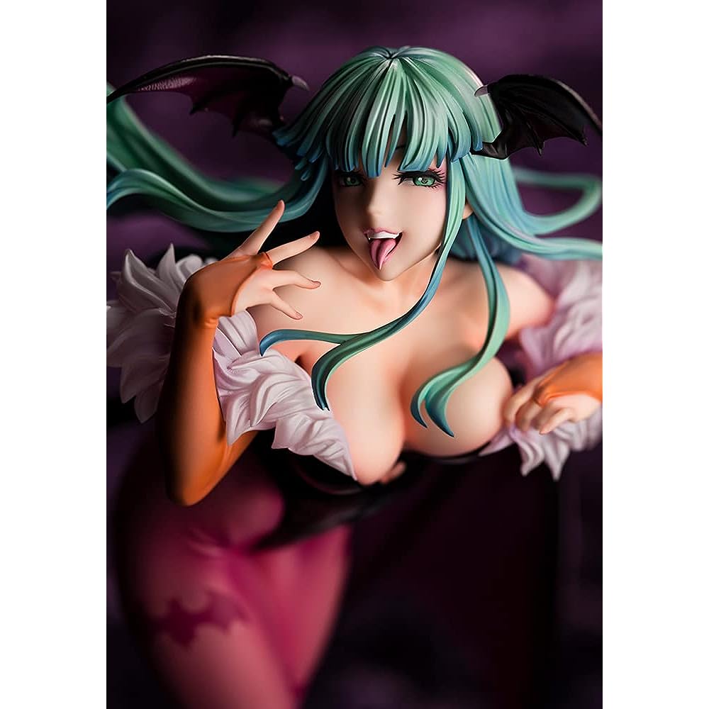 Kotobukiya Darkstalker Morrigan Beautiful Girl Statue Multicolor