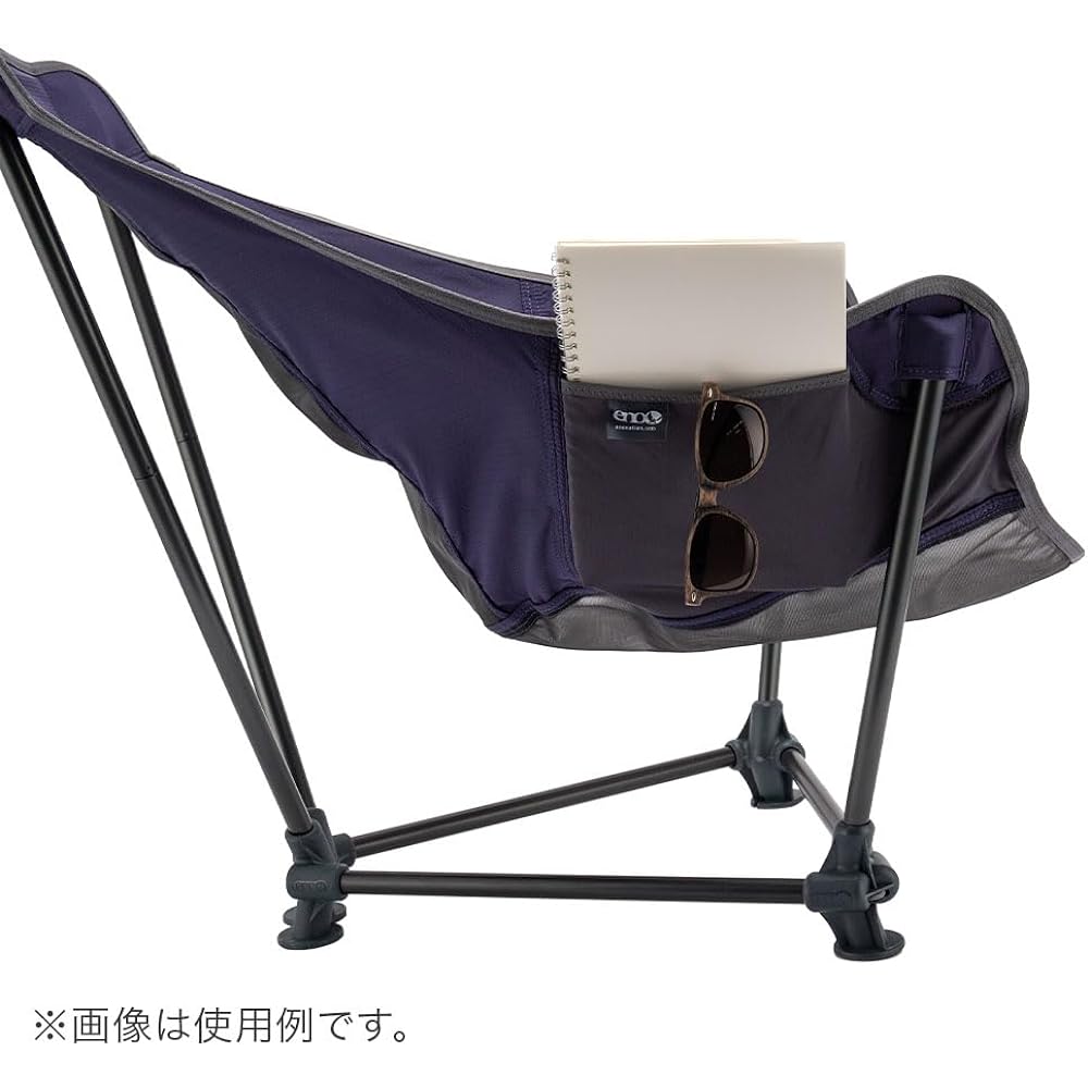 [Ino Eno] ENO Chair Outdoor Chair Lounger SL Chair Lounger SL065 Navy Chairs Camping Equipment Chair Folding Chair Lightweight Outdoor [Parallel Import]