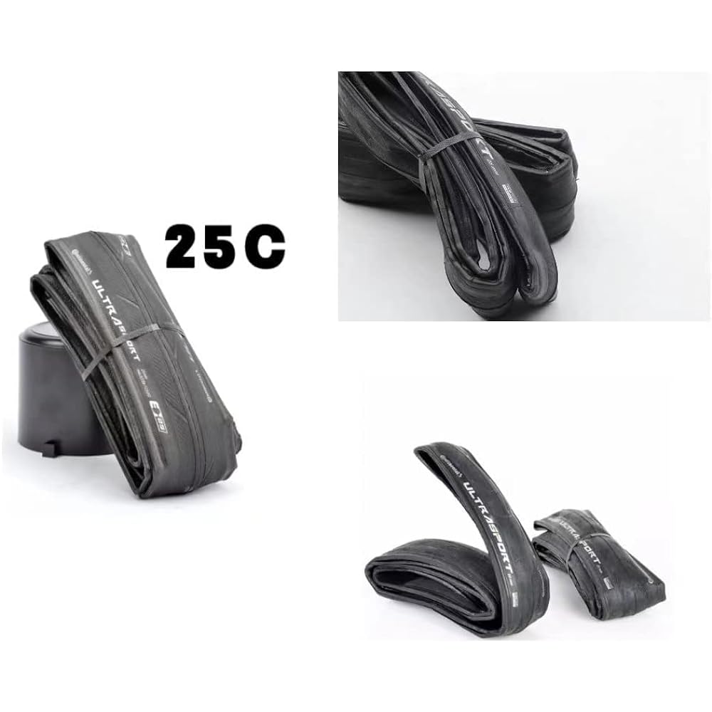 Continental Ultra Sport 3 Black-Black 700×25C FB (0150457) Bicycle Tire: Black CONTINENTAL [Parallel Import]
