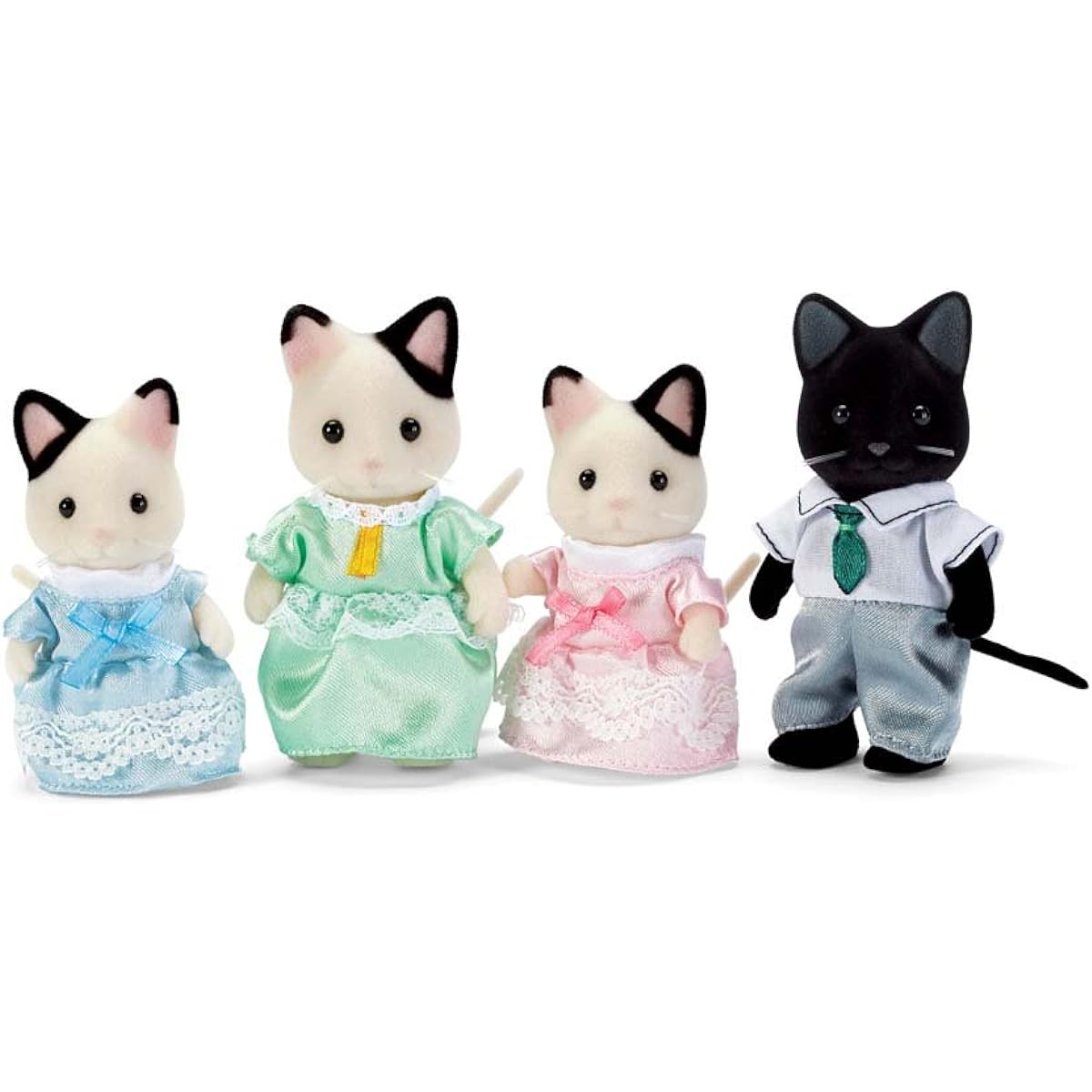Calico Critters Tuxedo Cat Family Set