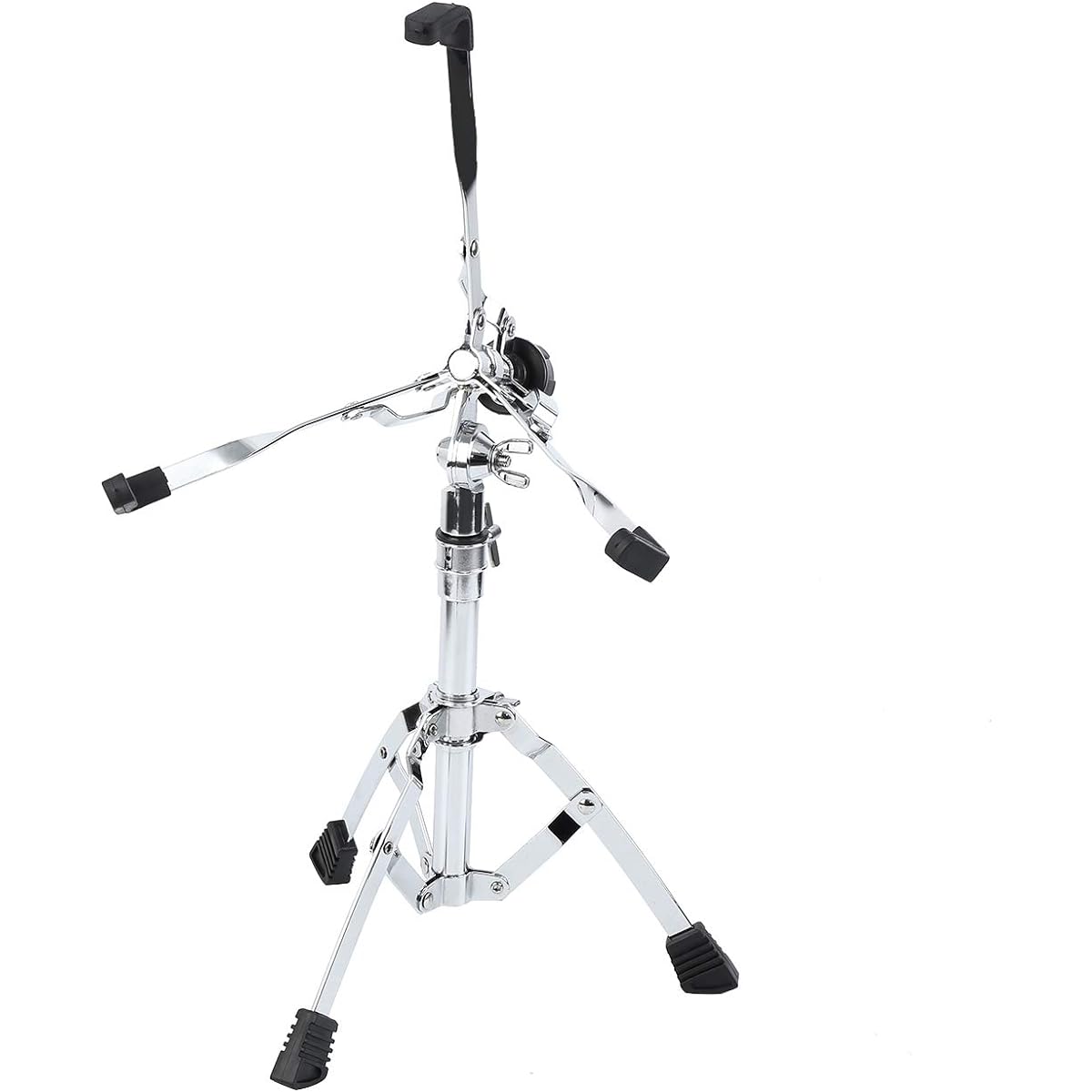 Ridgeyard Lightweight Snare Drum Stand Triangle Bracket Double Brace Holder 14.2~19.7" Adjustable Suitable for drums under 14" (only 3.5 lbs).