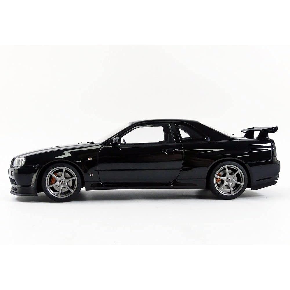 AUTOart 1/18 Nissan Skyline GT-R (R34) V Spec II Black Pearl Finished Product 77407