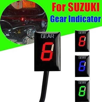 Digital Meter Display Motorcycle Gear Indicator Suzuki Vstrom DL 1000V 1000XTV Boulevard C90 C109R C109T C109 RT Intruder C1500 C1800R Gear Displ Indicator Meter Display