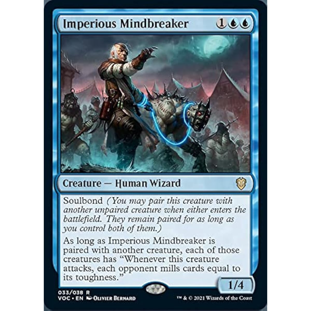 Magic: The Gathering - Imperious Mindbreaker (033) - Commander of the Crimson Oath