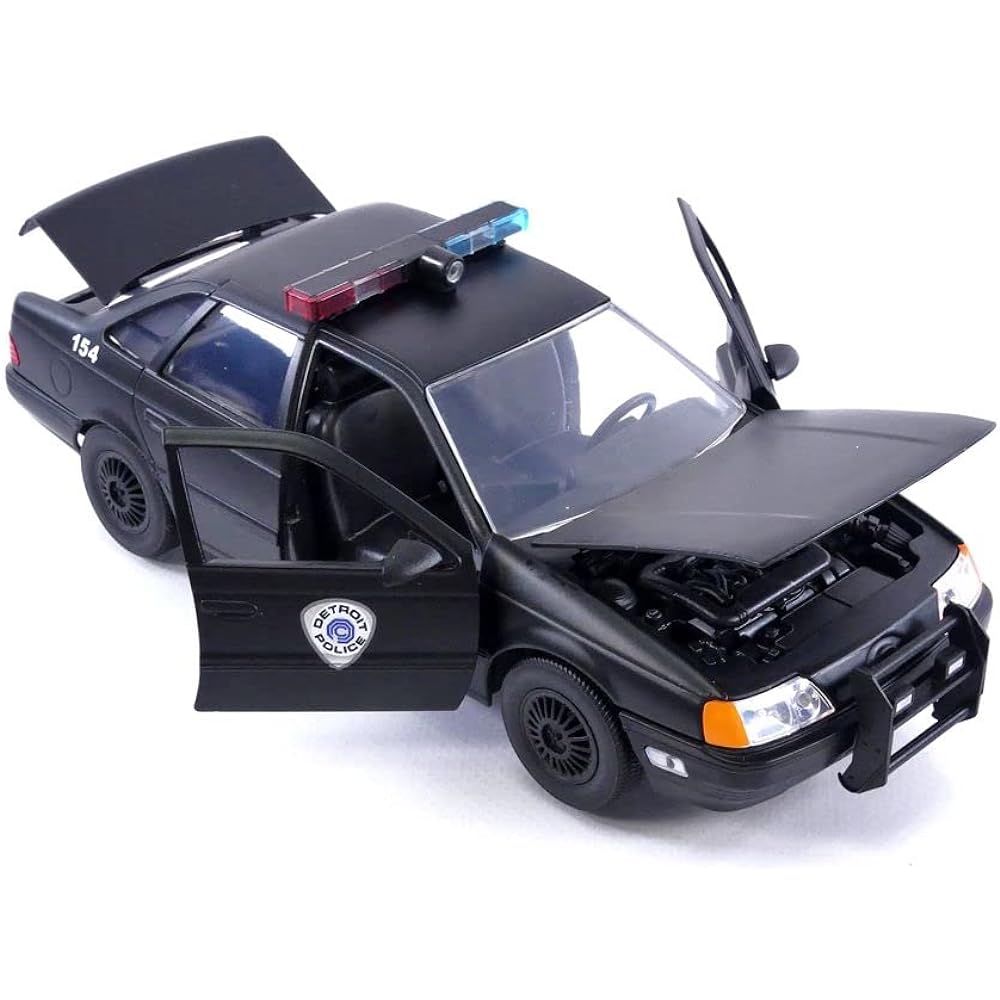 Jada Toys 1:24 ROBOCOP 1986 OCP FORD TAURUS w/ROBOCOP Robocop Minicar [Parallel Import]