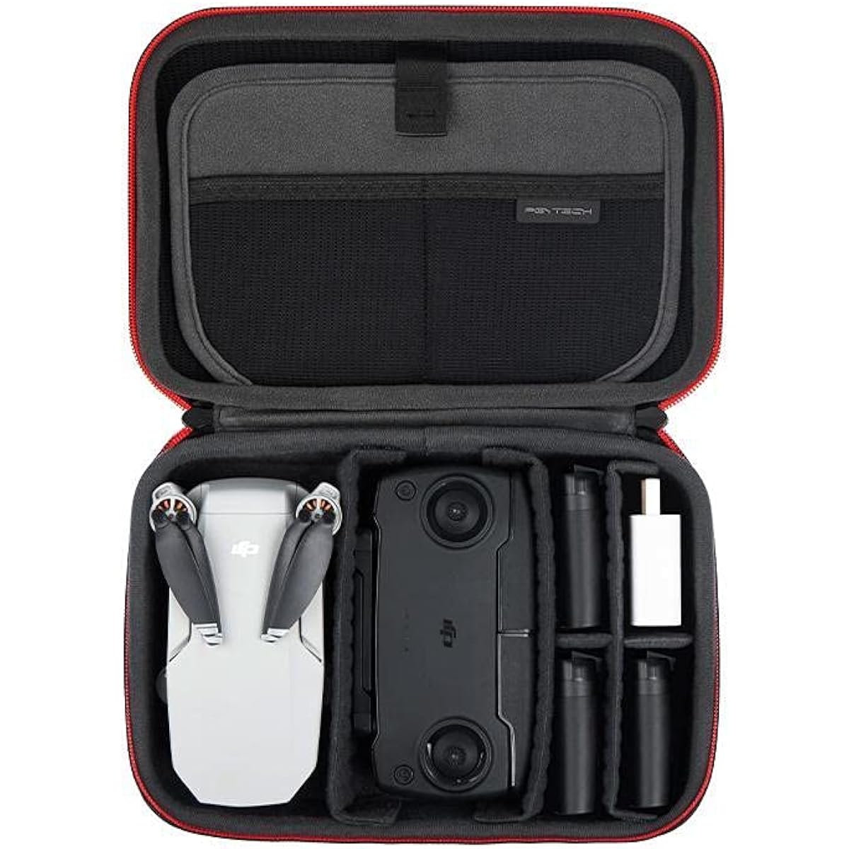 PGYTECH UK P-12A-016 DJI Mavic Mini 2 Wear-Resistant Custom Molded Carry Case Black