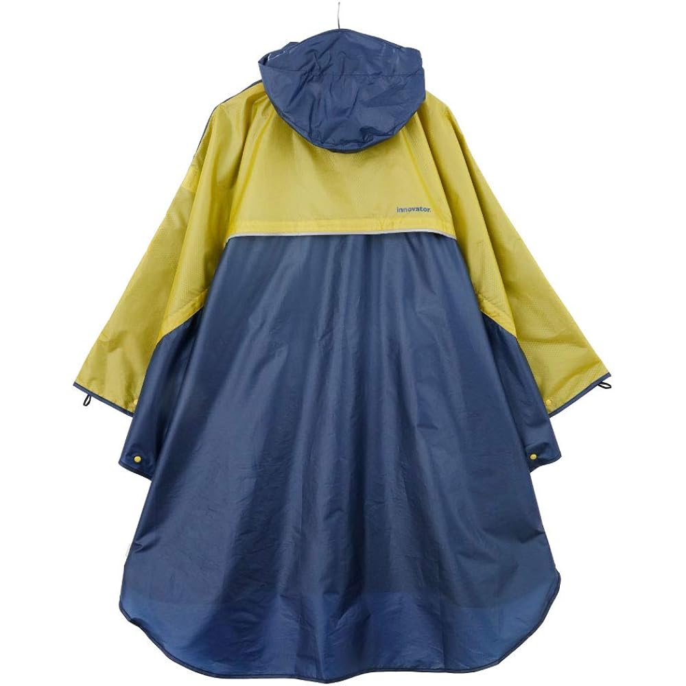 Ogawa innovator Raincoat Rain Poncho Navy One Size Fits Most Length 103cm Super Water Repellent Waterproof Bicycle Festival Sports Watching Concerts Camping Innovator 18488