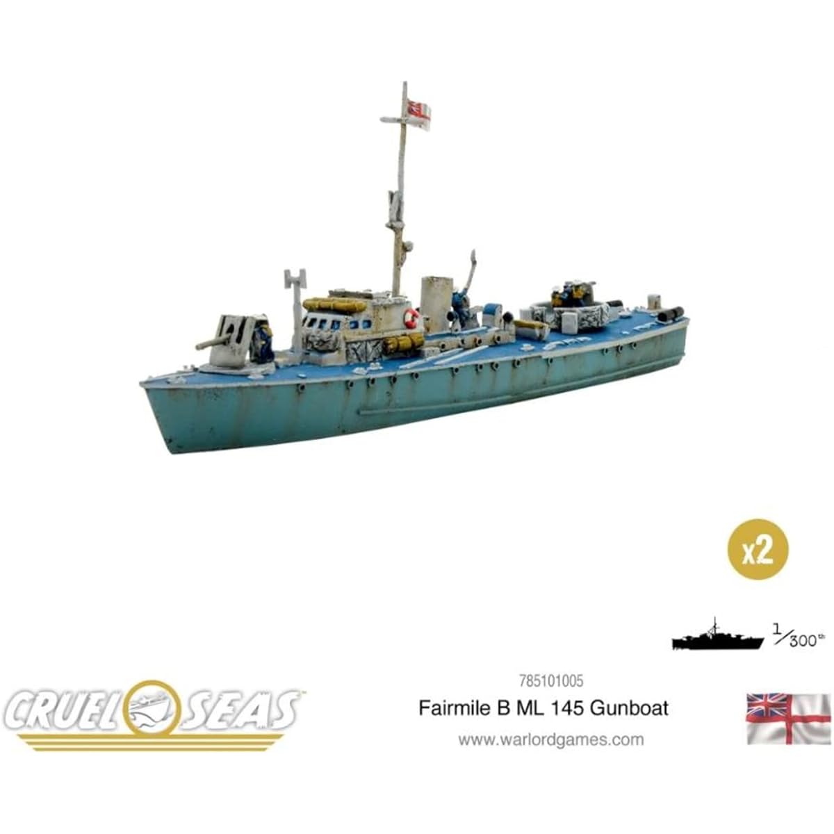 Fairmile B ML 145 Gunboat