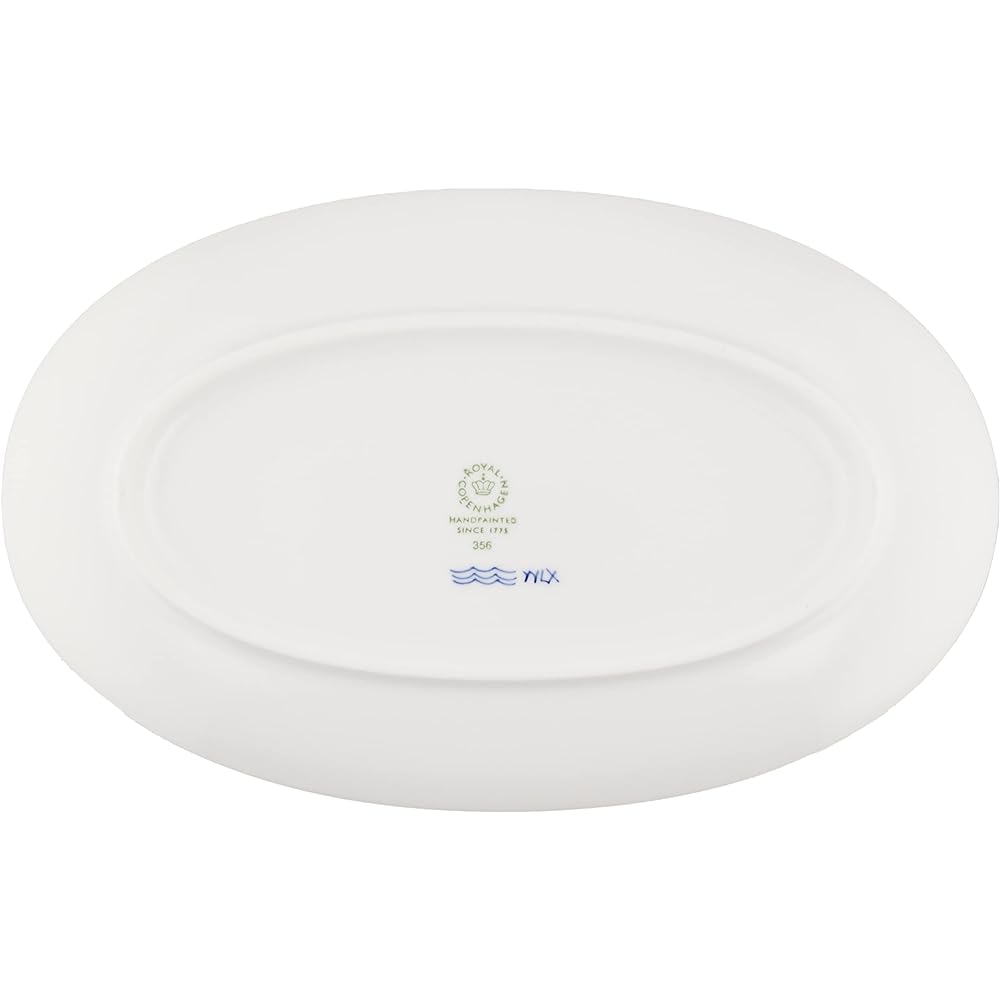 [Regular Imported Product] Royal Copenhagen Blue Fluted Plain Alphabet Plate Dish "Y" Wedding Gift Present 1028175